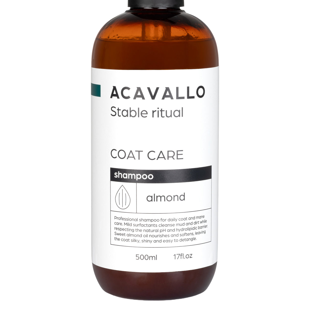 Shampoo alla mandorla 500ml | Accessori Groom | Shampoo per Cavalli | Acavallo