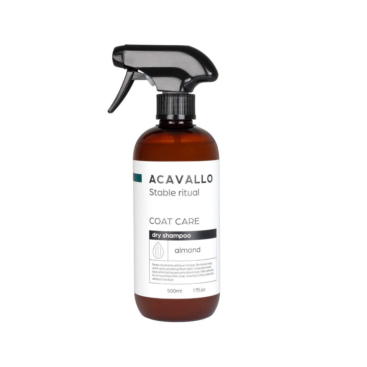 Shampoo secco alla mandorla | Accessori Groom | Shampoo per Cavalli | Acavallo