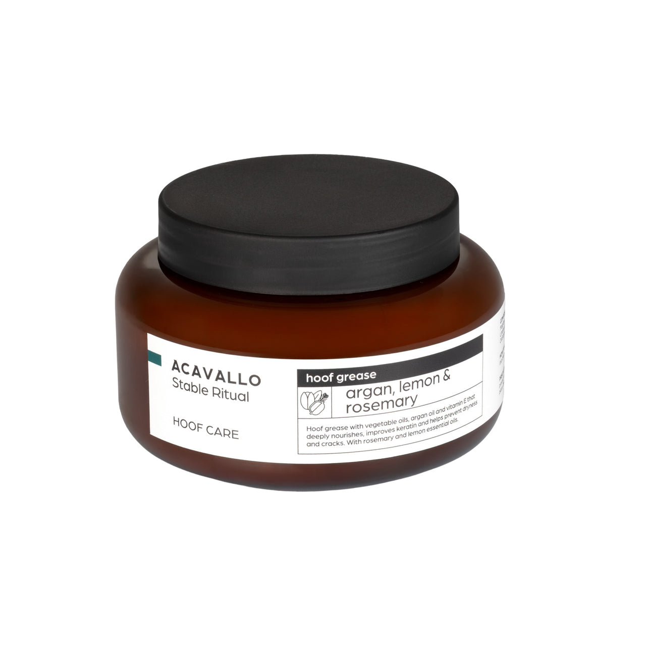 Grasso per zoccoli all'argan 500ml | Mascalcia | Cura degli Zoccoli | Acavallo