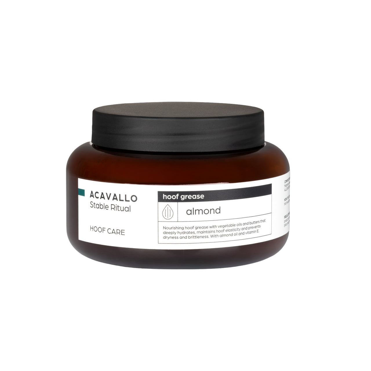 Grasso per zoccoli alla mandorla 500ml | Mascalcia | Cura degli Zoccoli | Acavallo