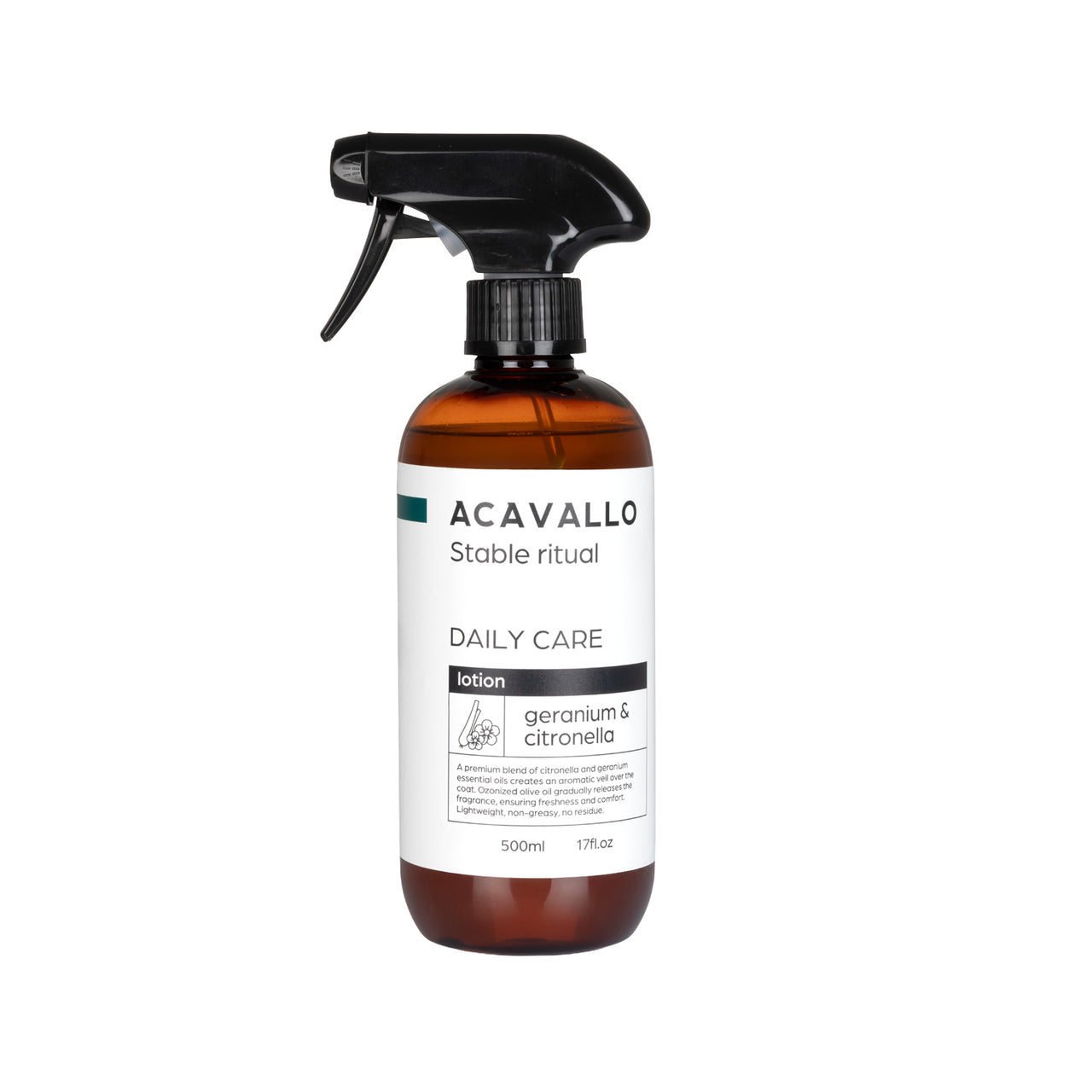 Lozione alla citronella neem e ozono 500ml | Cura giornaliera | Repellenti | Acavallo