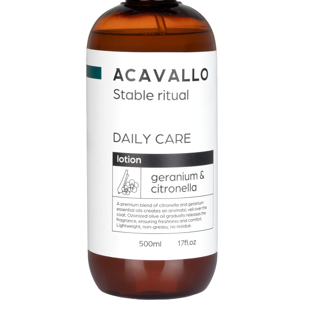 Lozione alla citronella neem e ozono 500ml | Cura giornaliera | Repellenti | Acavallo
