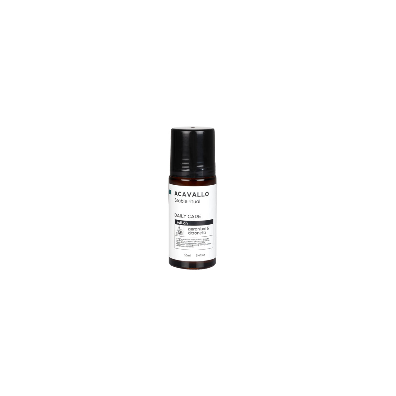 Roll-on con crema al geranio citronella e neem per muso 100ml | Cura giornaliera | Repellenti | Acavallo
