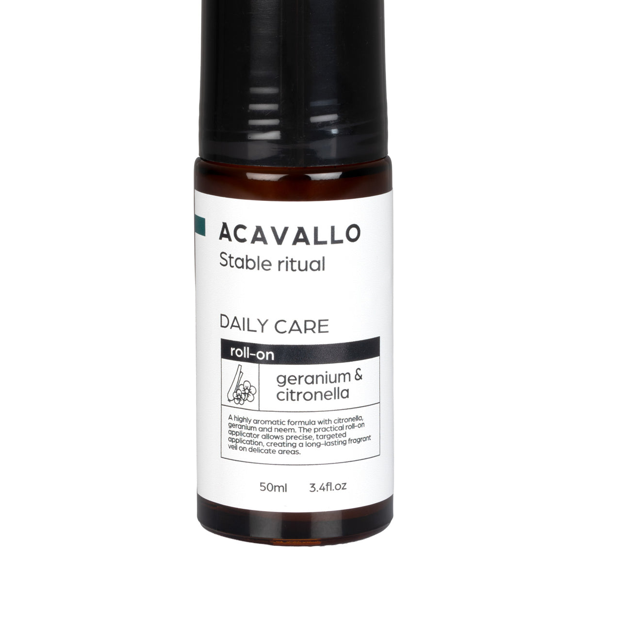 Roll-on con crema al geranio citronella e neem per muso 100ml | Cura giornaliera | Repellenti | Acavallo