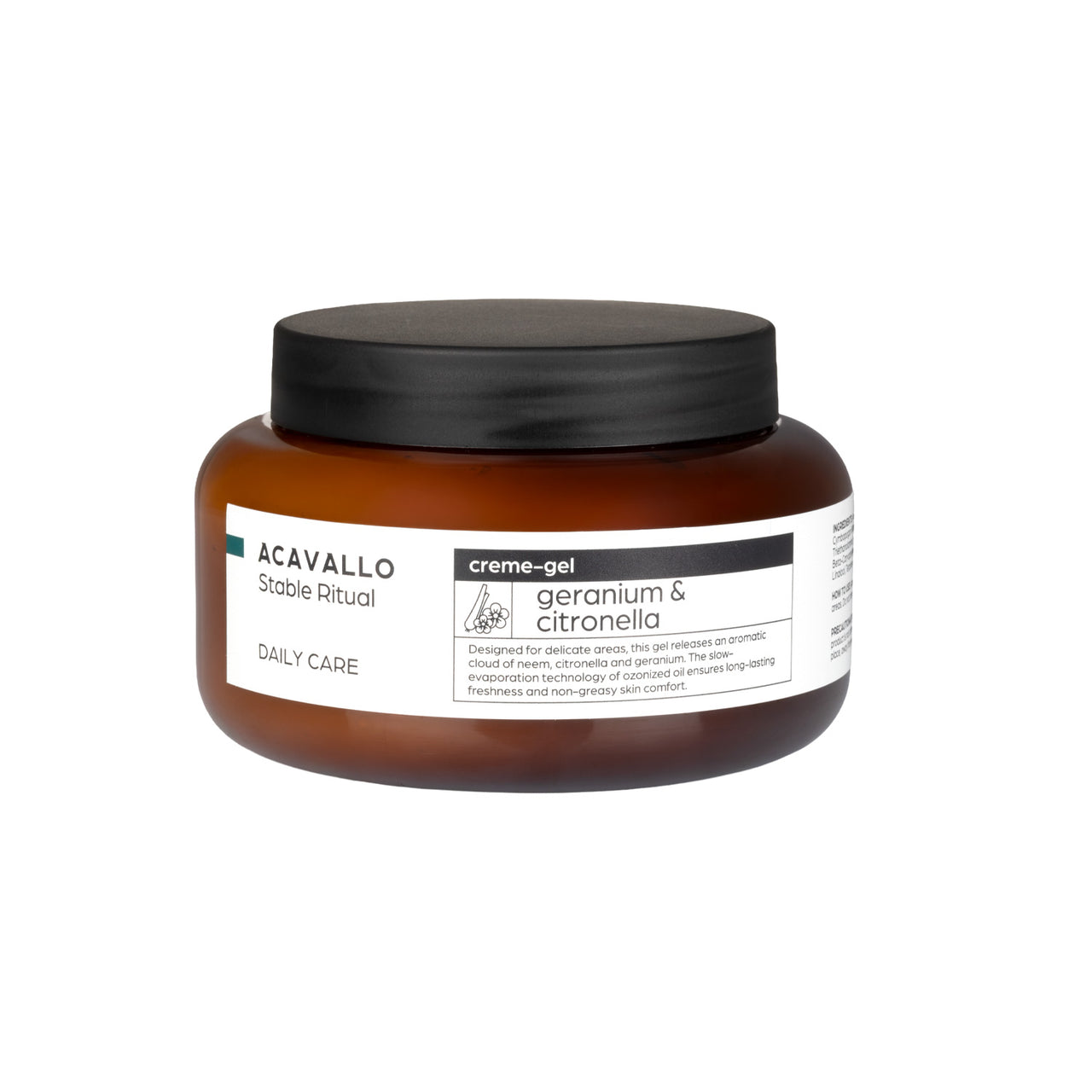 Crema gel alla citronella neem e ozono 500ml | Cura giornaliera | Repellenti | Acavallo