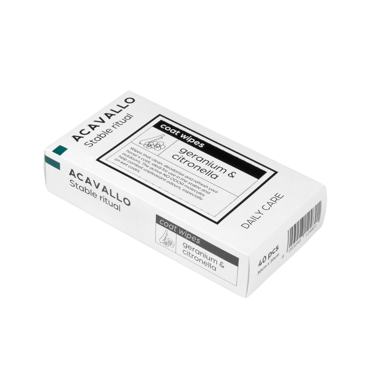 Salviette citronella 40pz | Cura giornaliera | Repellenti | Acavallo