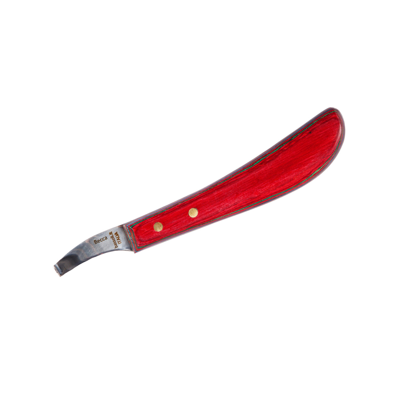 COLTELLO BECCA CON LAMA OCCHIO GRANDE | Mascalcia | Strumenti mascalcia | Bassoli
