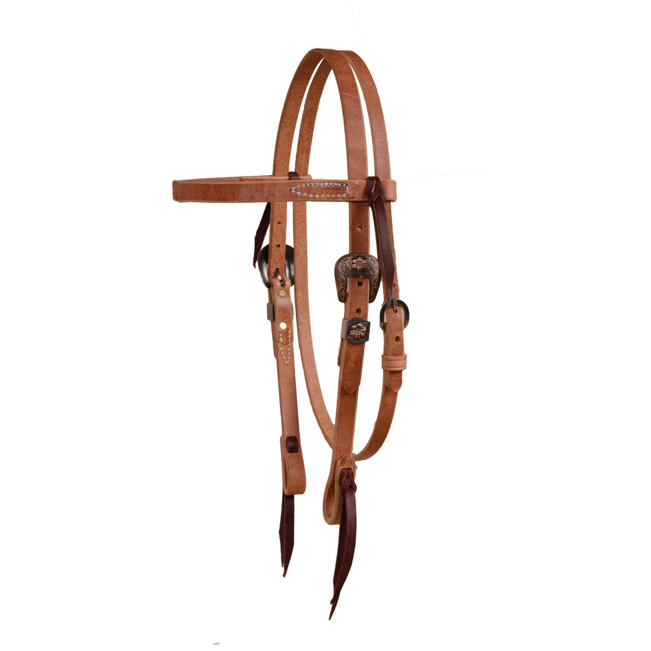 COWBOY CULTURE BROWBAND WESTERN BRIDLE | Briglie e Accessori | Corone | Berlin Custom Leather