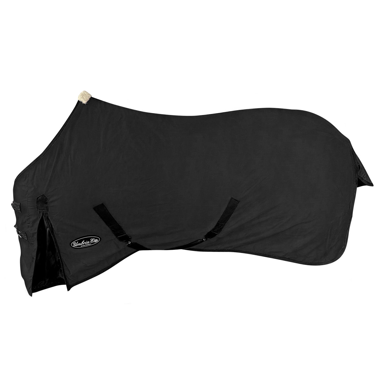 Coperta con copricoda e cinghie incrociate | Coperte e Cappucci | Coperte in Cotone | Umbria Equitazione
