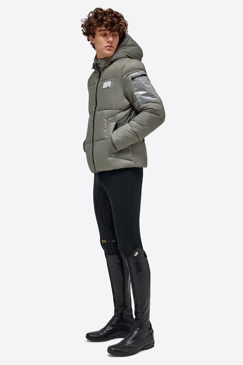 Piumino Rider's Gene da uomo trapuntato in nylon