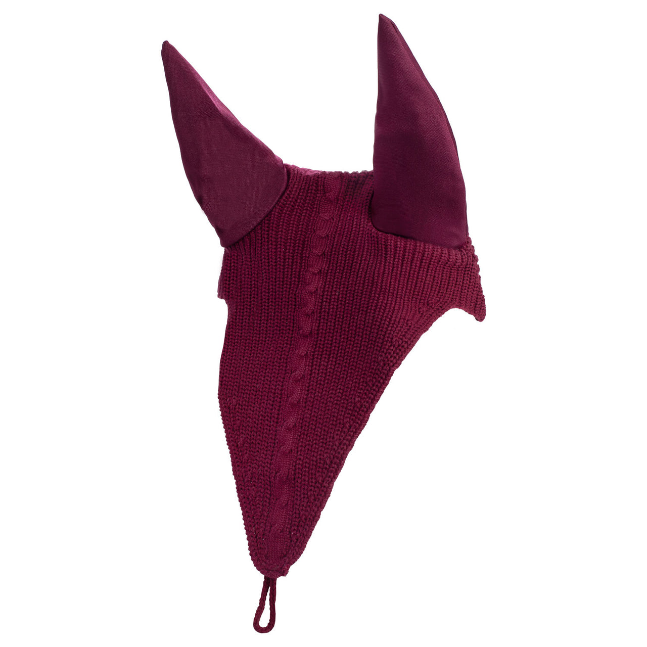 Cuffietta cavallo in maglia con laccetto al chiudibocca | Sottosella e Accessori | Veli Antimosche | Equestro