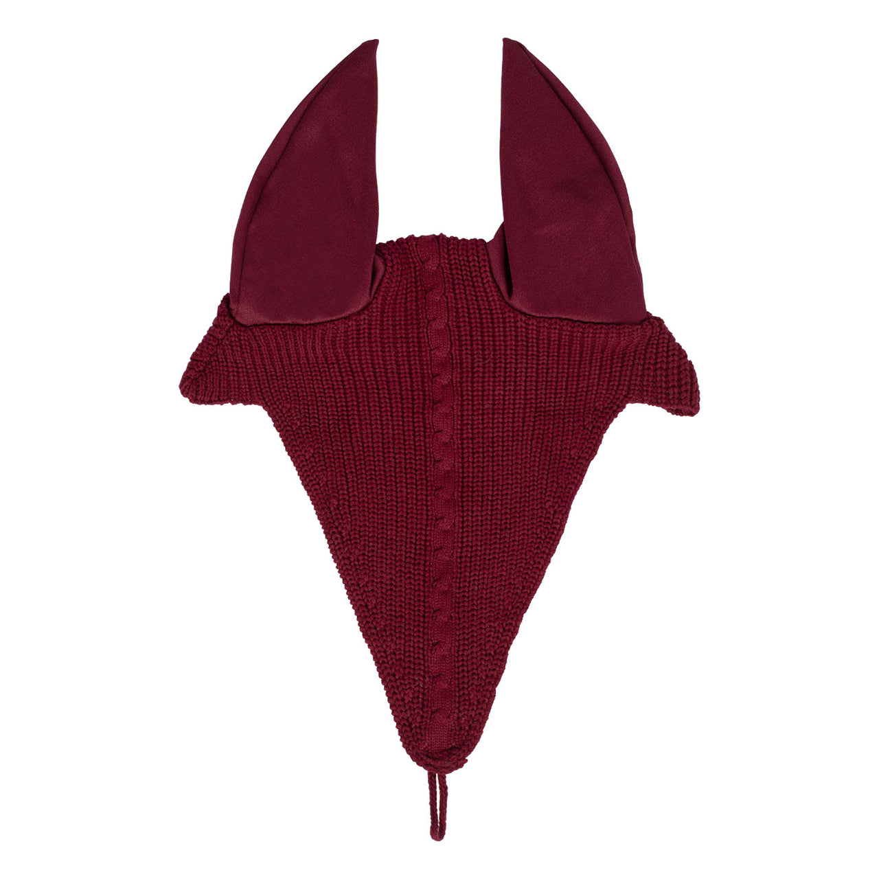 Cuffietta cavallo in maglia con laccetto al chiudibocca | Sottosella e Accessori | Veli Antimosche | Equestro