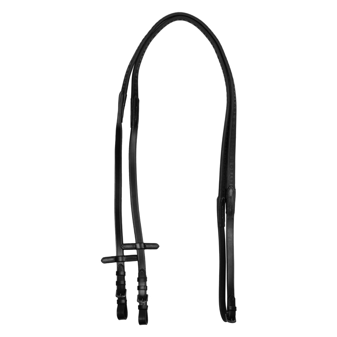 Redini in cuoio e gomma black fitting | Briglie e Accessori | Redini | Equestro