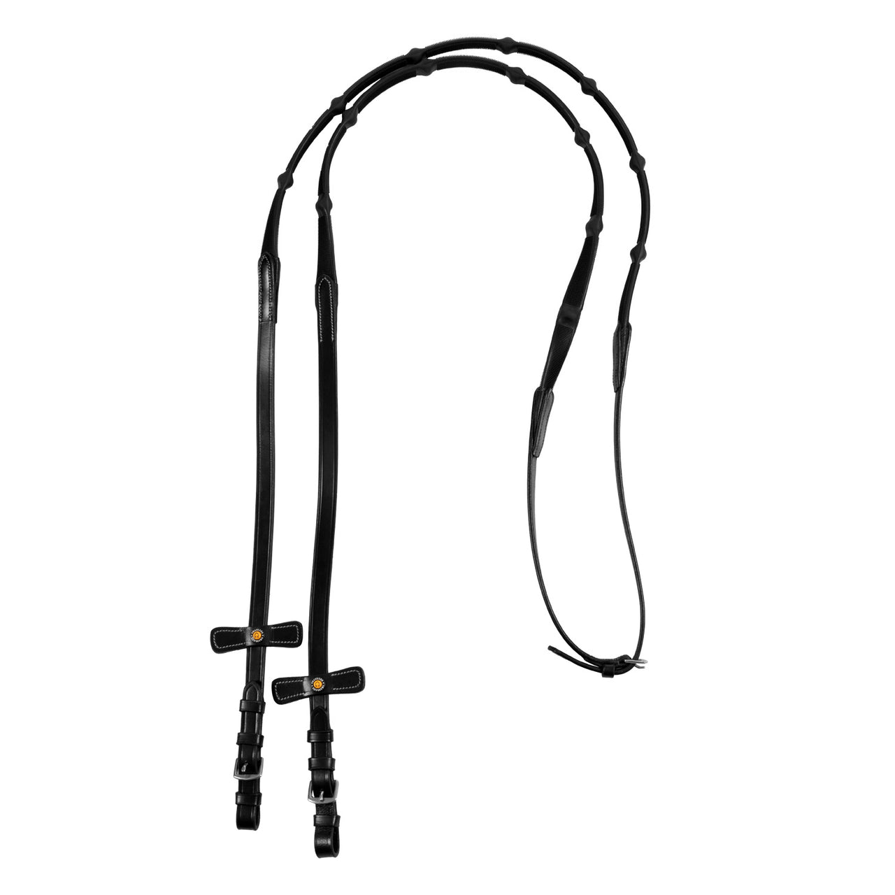 Redini in pelle con impugnatura solida e fermi | Briglie e Accessori | Redini | Equestro