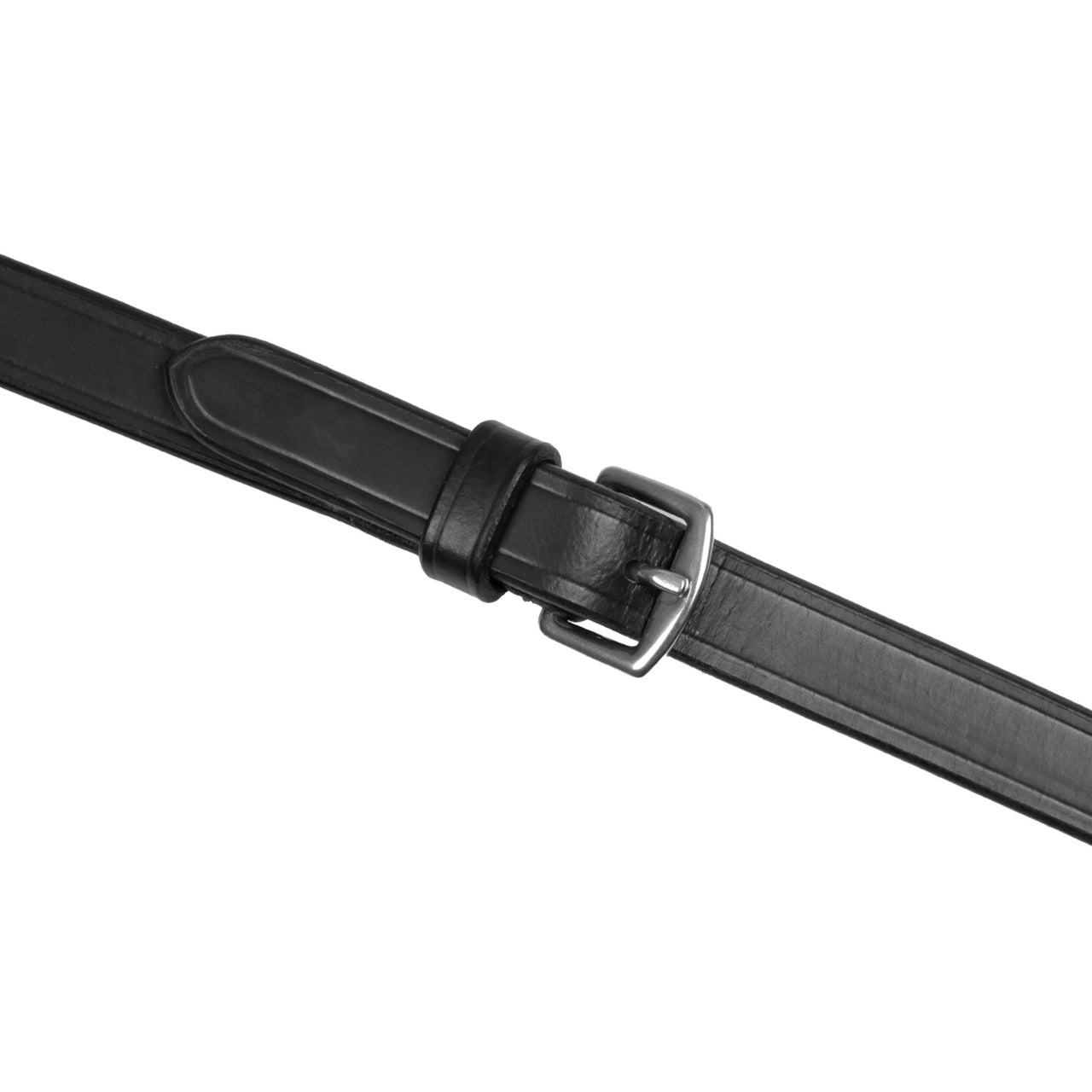 Redini inglese in cuoio con maniglie e fibbie in acciaio inox | Briglie e Accessori | Redini | Equestro
