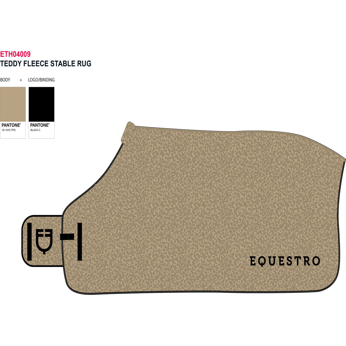 Coperta da scuderia in pile teddy | Coperte e Cappucci | Coperte da Scuderia | Equestro