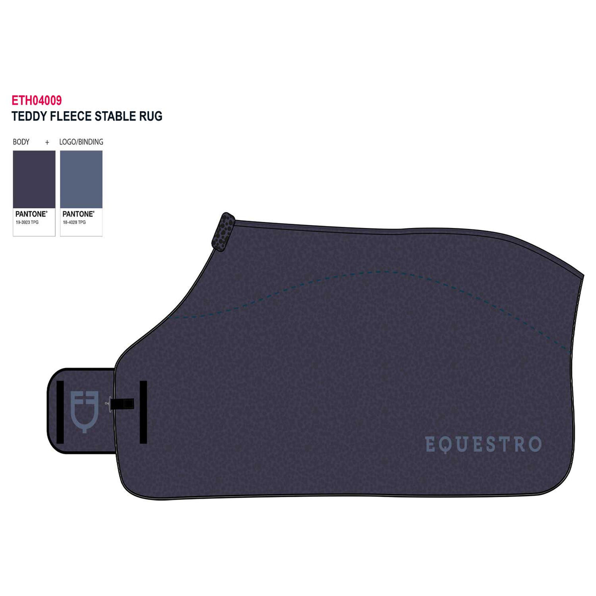 Coperta da scuderia in pile teddy | Coperte e Cappucci | Coperte da Scuderia | Equestro