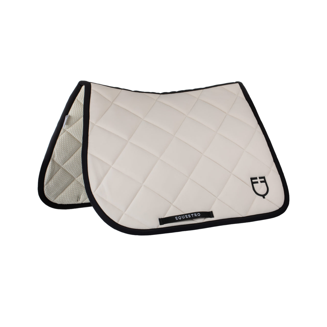 Sottosella salto con logo ricamato black line edition | Sottosella e Accessori | Sottosella Salto | Equestro