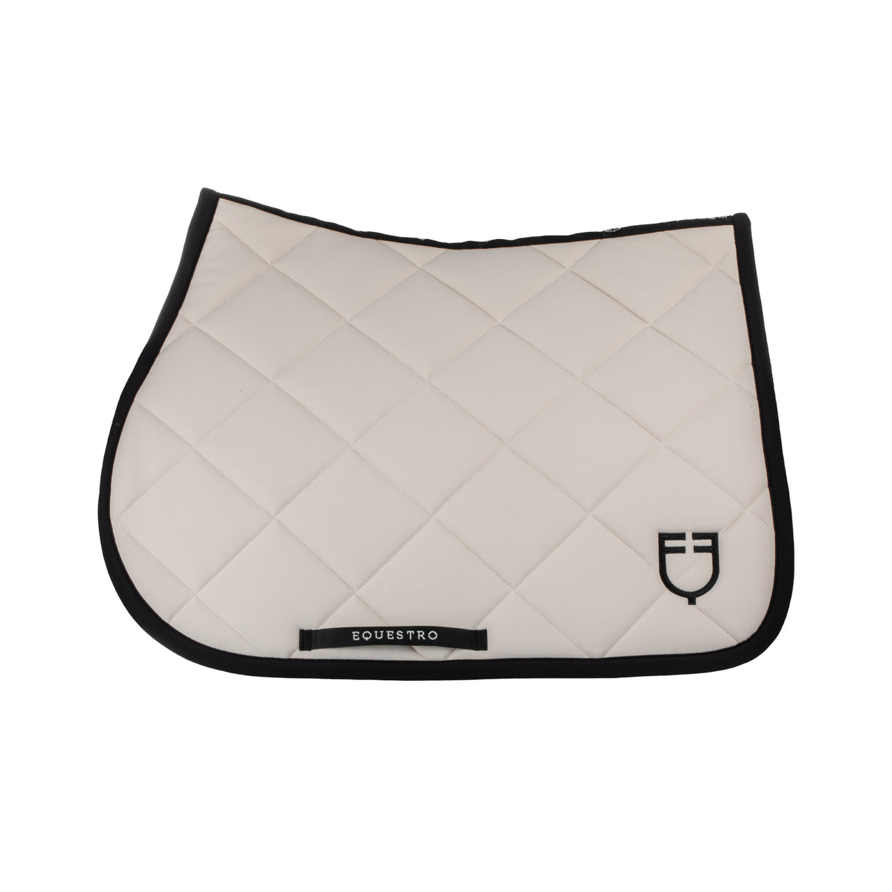 Sottosella salto con logo ricamato black line edition | Sottosella e Accessori | Sottosella Salto | Equestro
