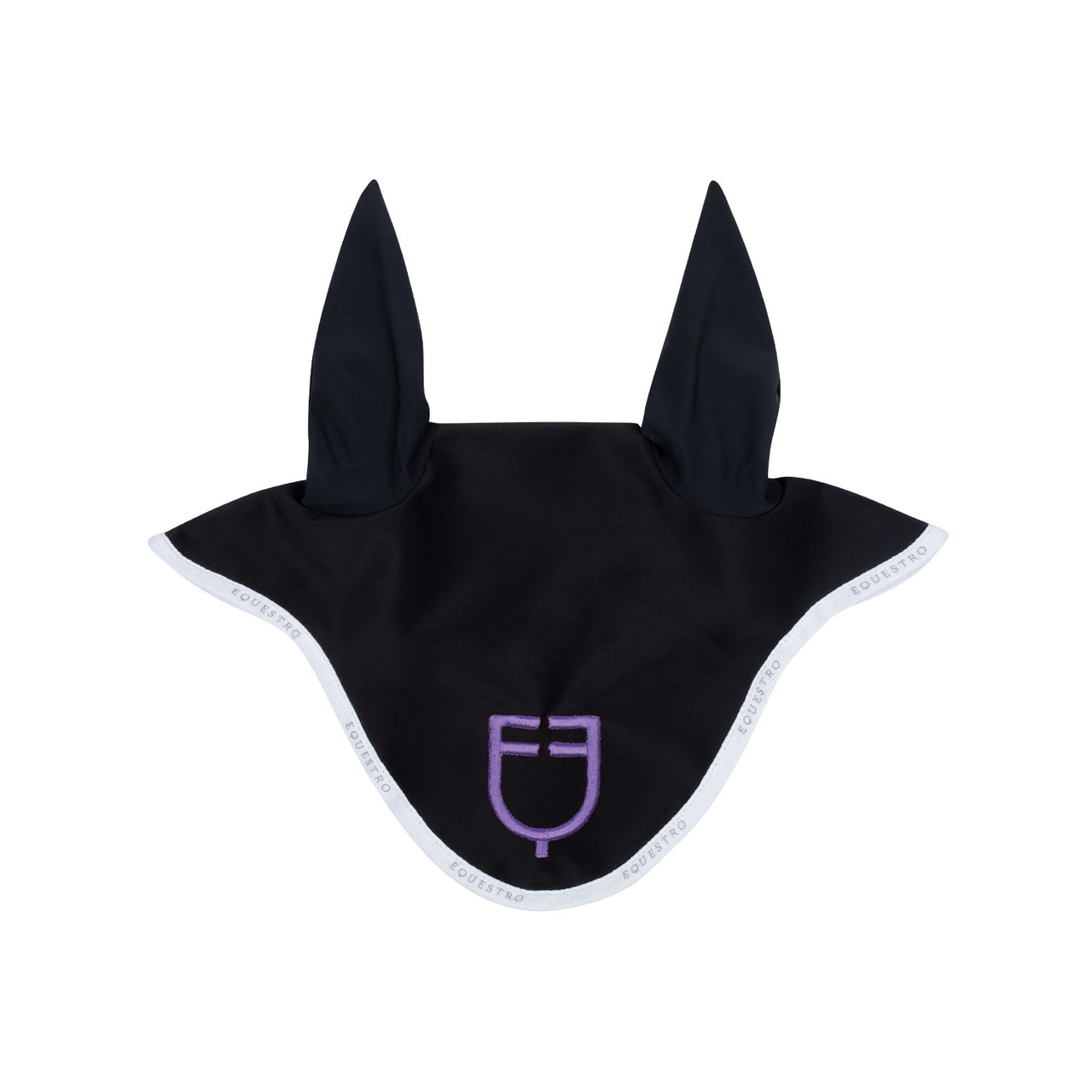 Cuffietta cavallo in tessuto tecnico con logo multicolor | Sottosella e Accessori | Veli Antimosche | Equestro