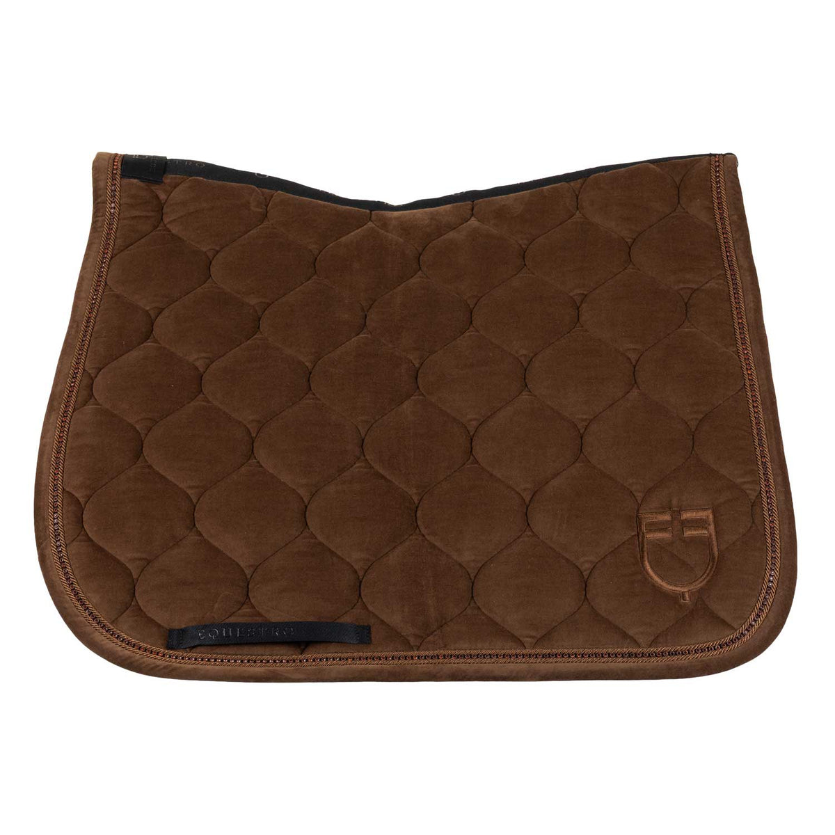 Sottosella da dressage effetto scamosciato con strass | Sottosella e Accessori | Sottosella Dressage | Equestro