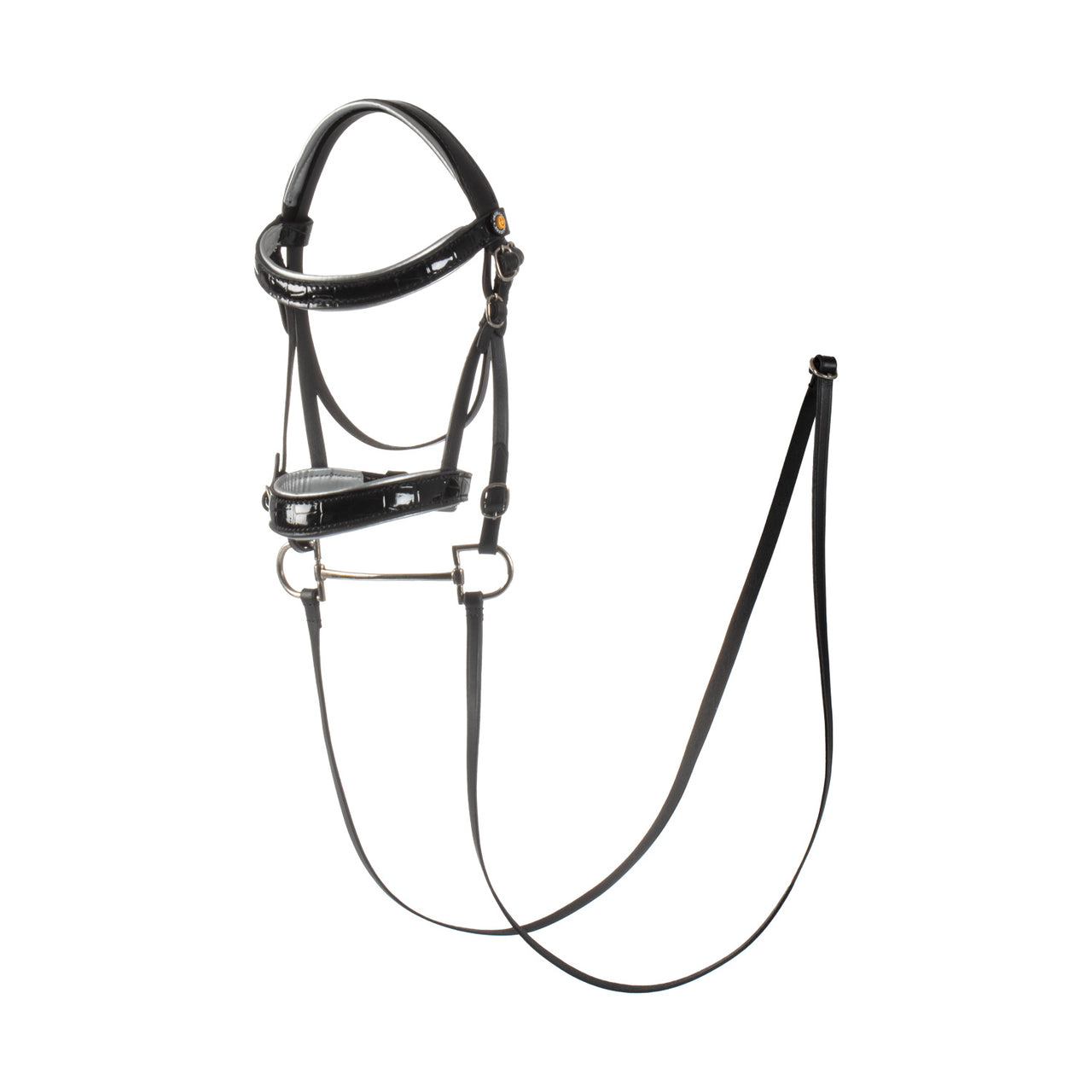 Briglia per hobby horse cuoio lucido |  |  | Equestro