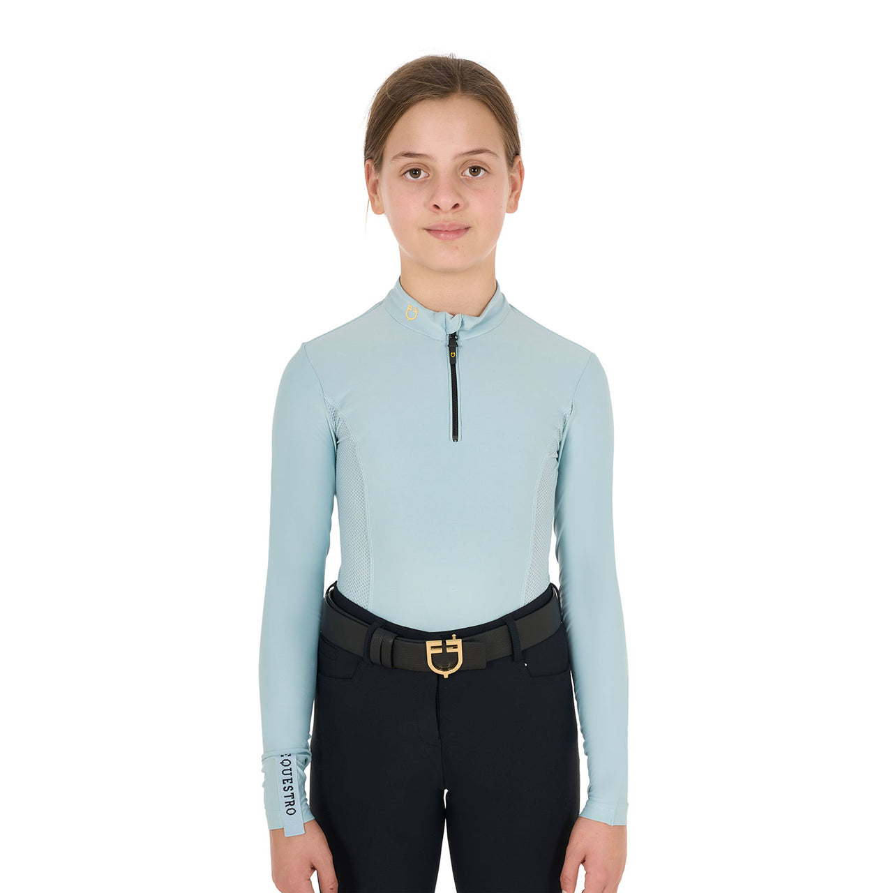Base layer bambina a manica lunga da allenamento | Abbigliamento | Polo da Allenamento | Equestro
