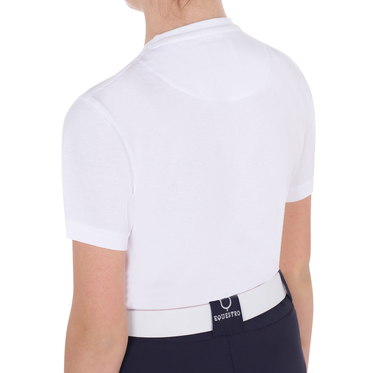 T-shirt bambina slim fit stampa cavallo interferenza | Abbigliamento | T-Shirt | Equestro
