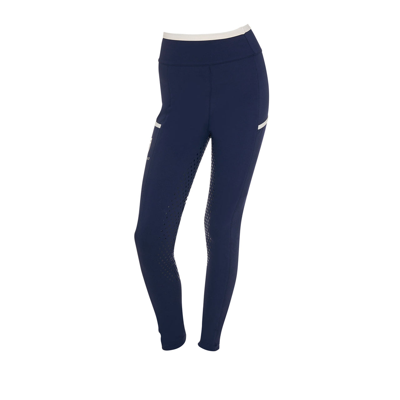 Leggings bambina con decorazioni perforate | Abbigliamento | Pantaloni da Equitazione | Equestro