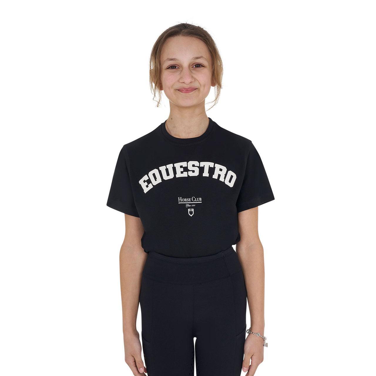T-shirt bambina Horse Club in cotone | Abbigliamento | T-Shirt | Equestro