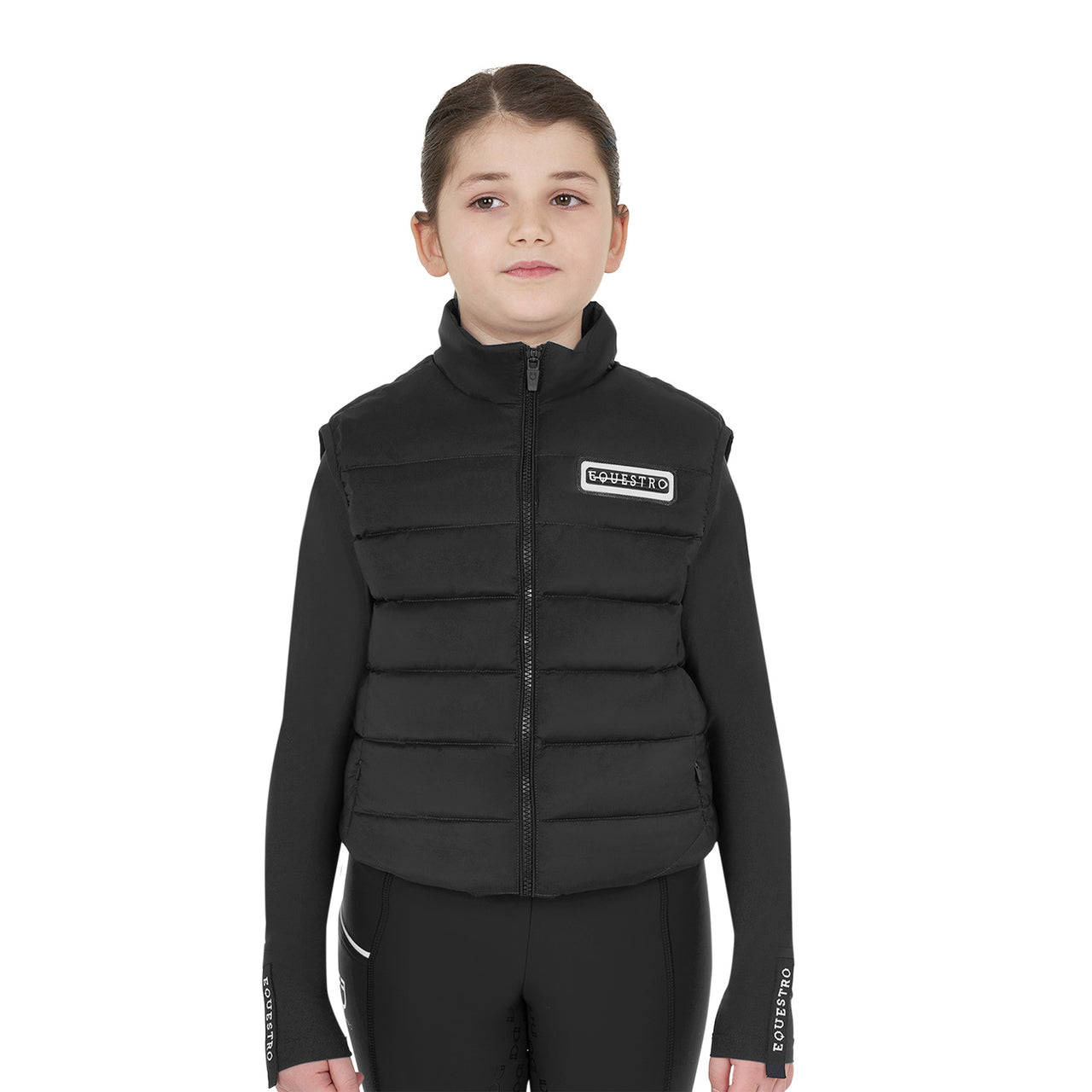 Smanicato tecnico bambina in nylon | Abbigliamento | Gilet | Equestro