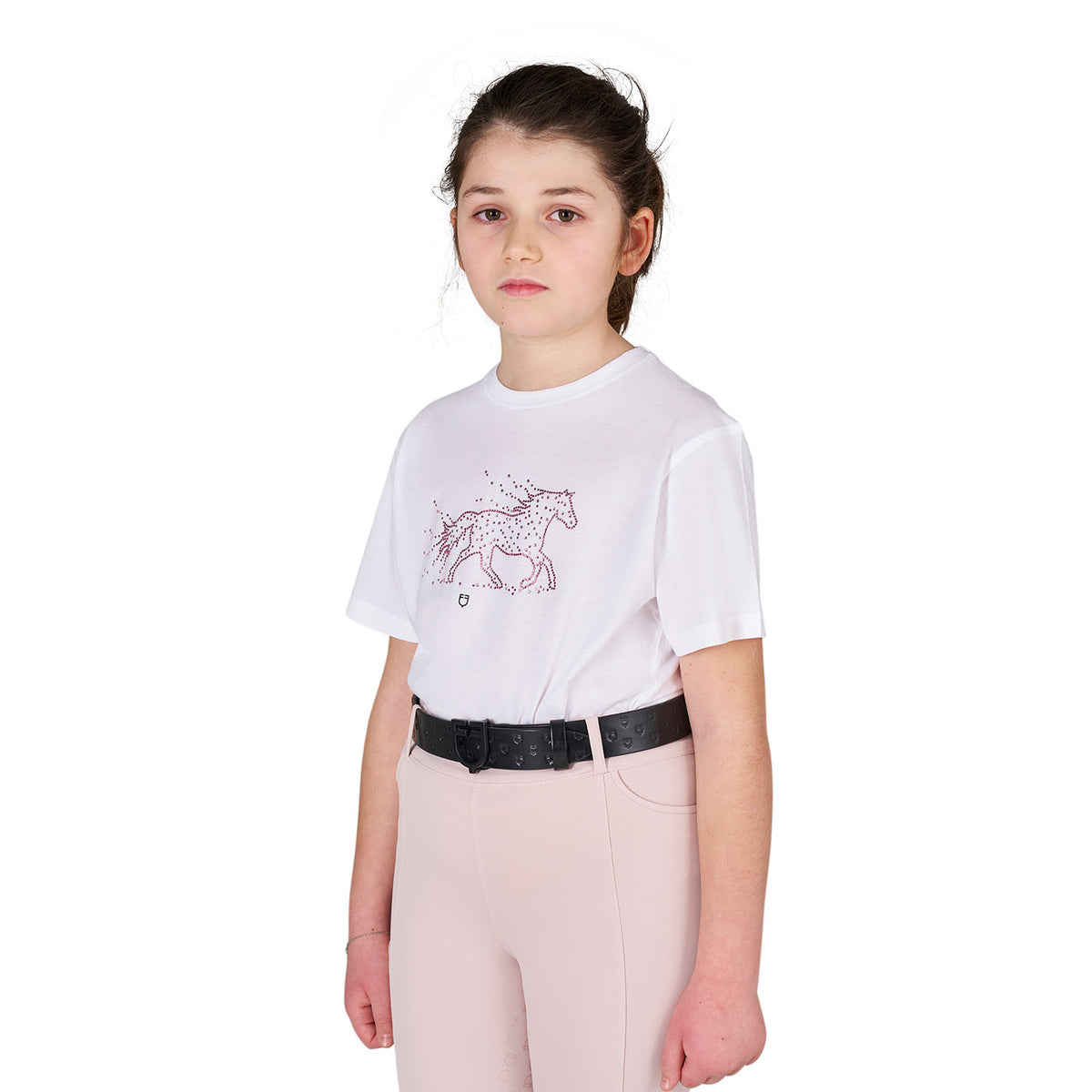 T-shirt bambina Stone Horse in cotone | Abbigliamento | T-Shirt | Equestro
