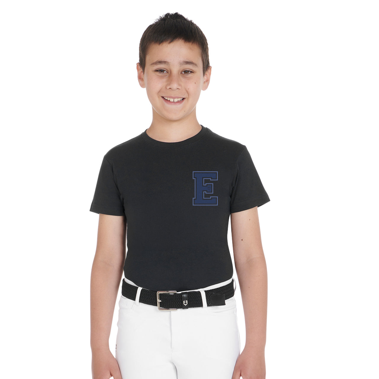 T-shirt bambino Monogram in cotone | Abbigliamento | T-Shirt | Equestro