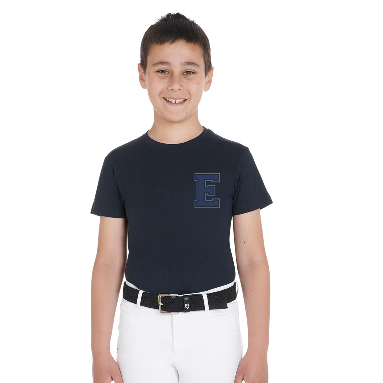T-shirt bambino Monogram in cotone | Abbigliamento | T-Shirt | Equestro