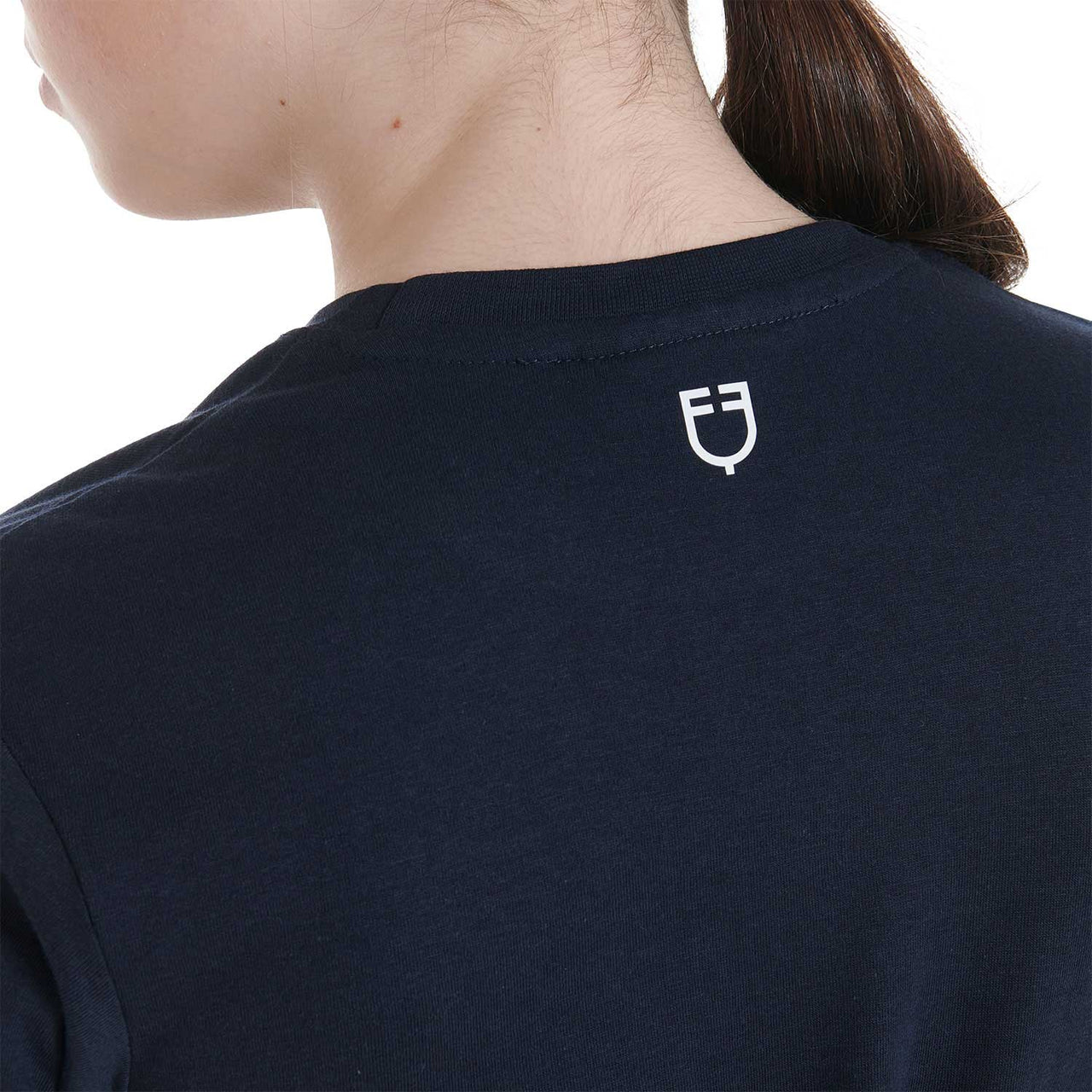 T-shirt bambini slim fit con silhouette cavallo floreale | Abbigliamento | T-Shirt | Equestro