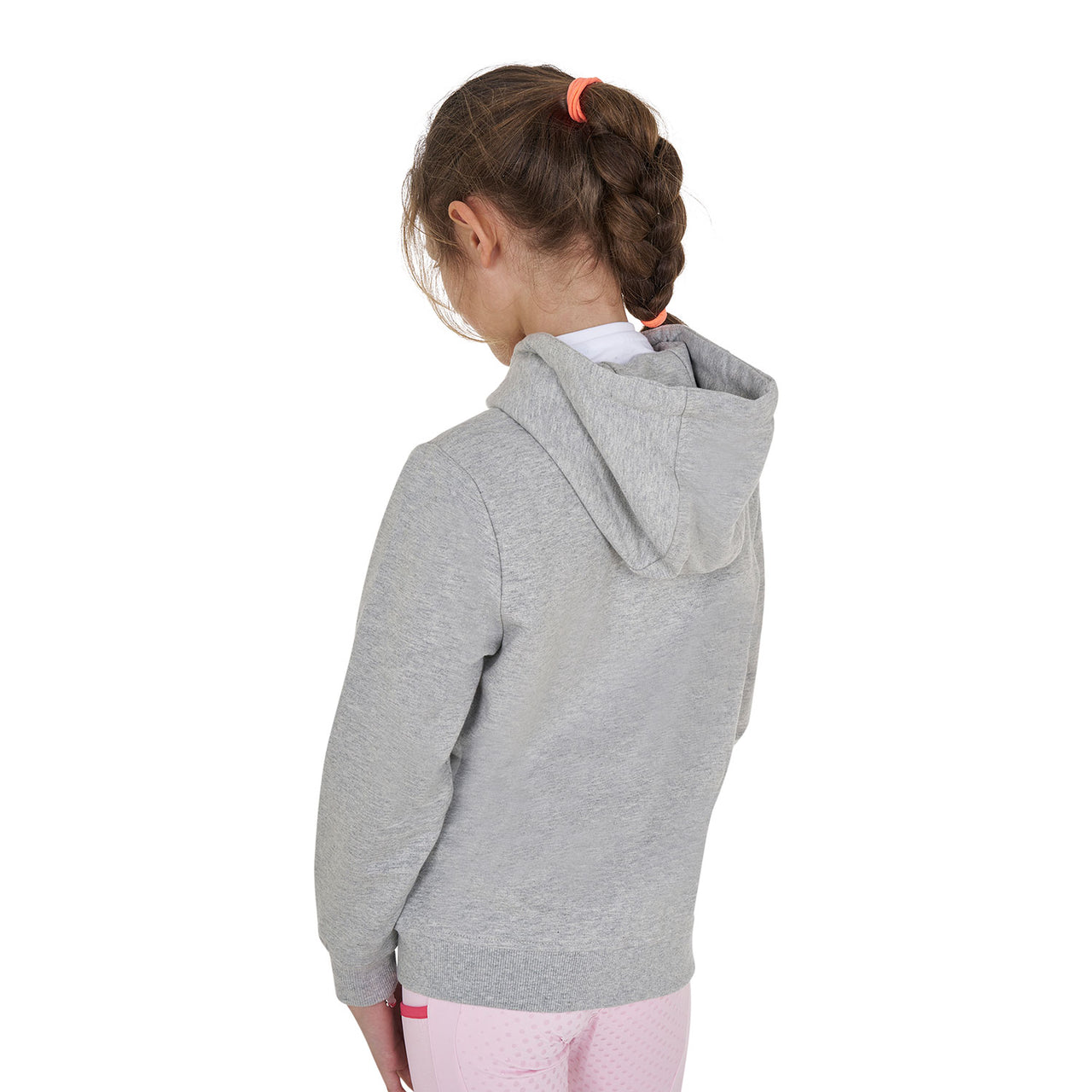 Felpa bambini con cappuccio zip e scritta effetto spugna | Abbigliamento | Felpe | Equestro