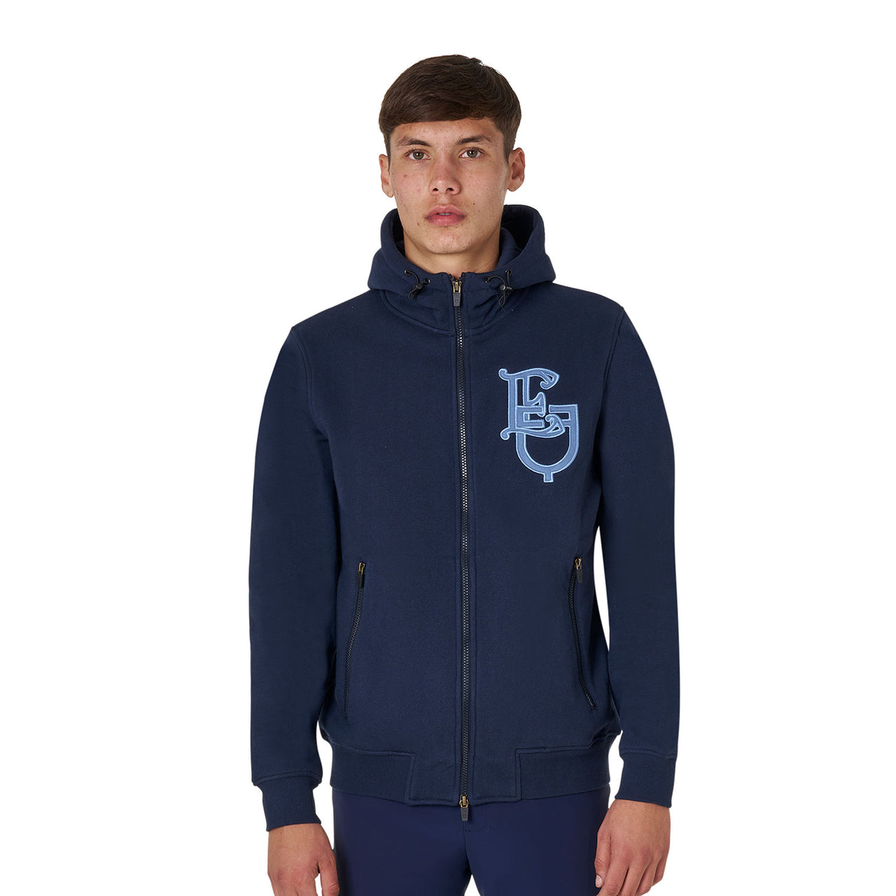 Felpa uomo EQ con zip frontale | Abbigliamento | Felpe | Equestro