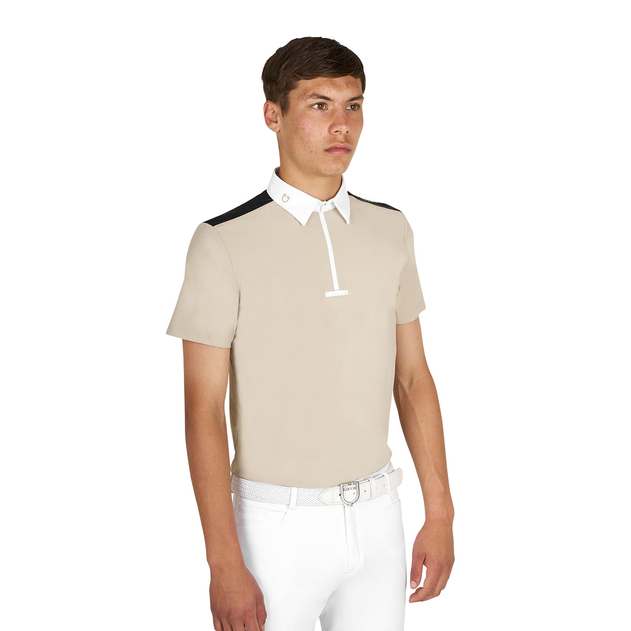 Polo uomo concorso slim fit mezza manica | Abbigliamento | Polo da Competizione | Equestro