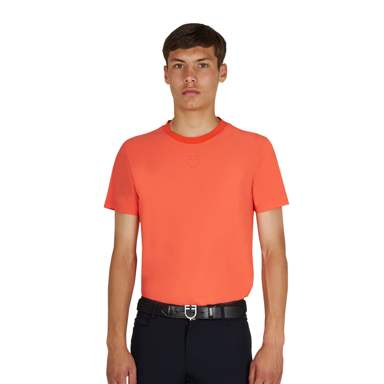 T-shirt allenamento uomo in tessuto tecnico con microfori | Abbigliamento | T-Shirt | Equestro