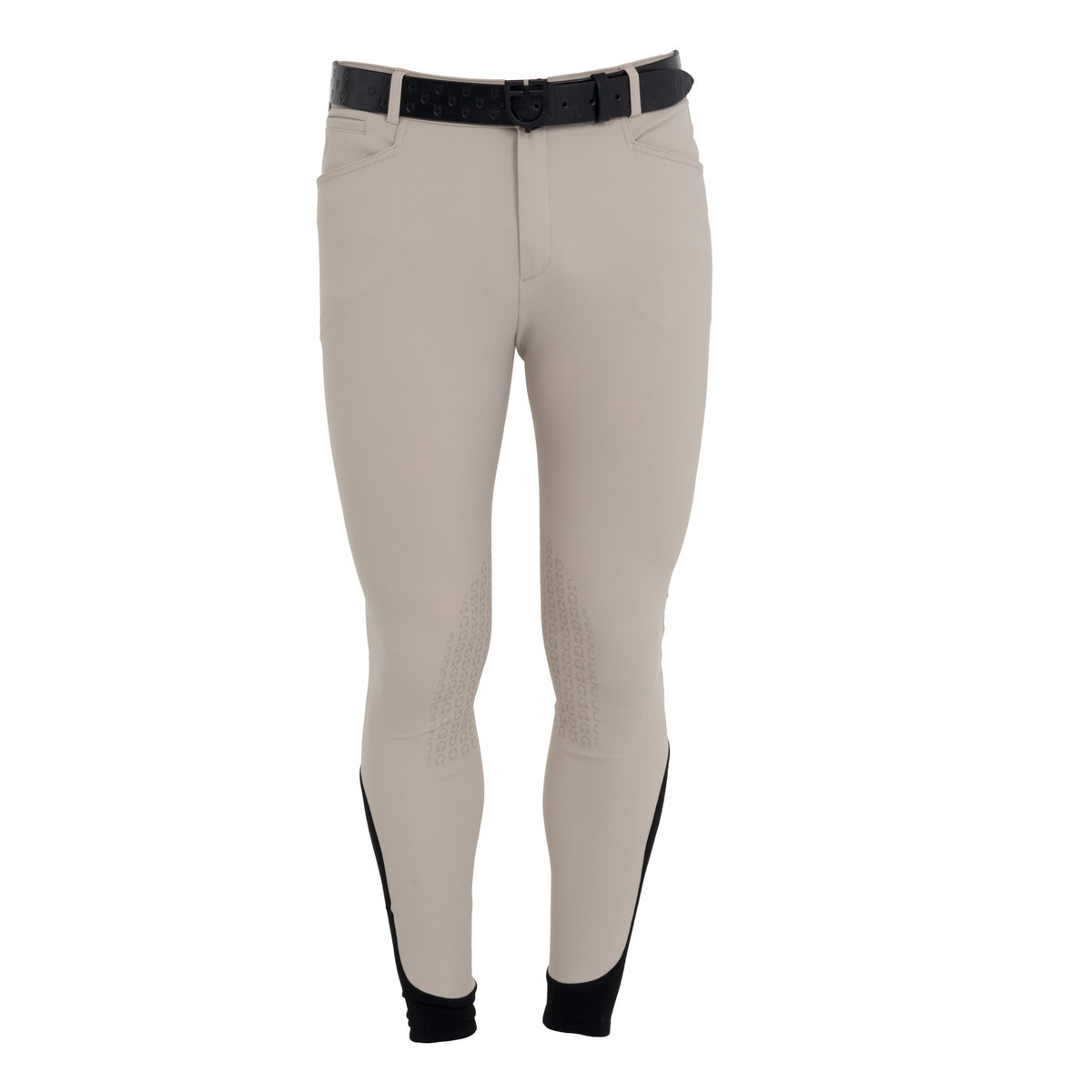 Pantaloni uomo slim fit con grip al ginocchio | Abbigliamento | Pantaloni da Equitazione | Equestro