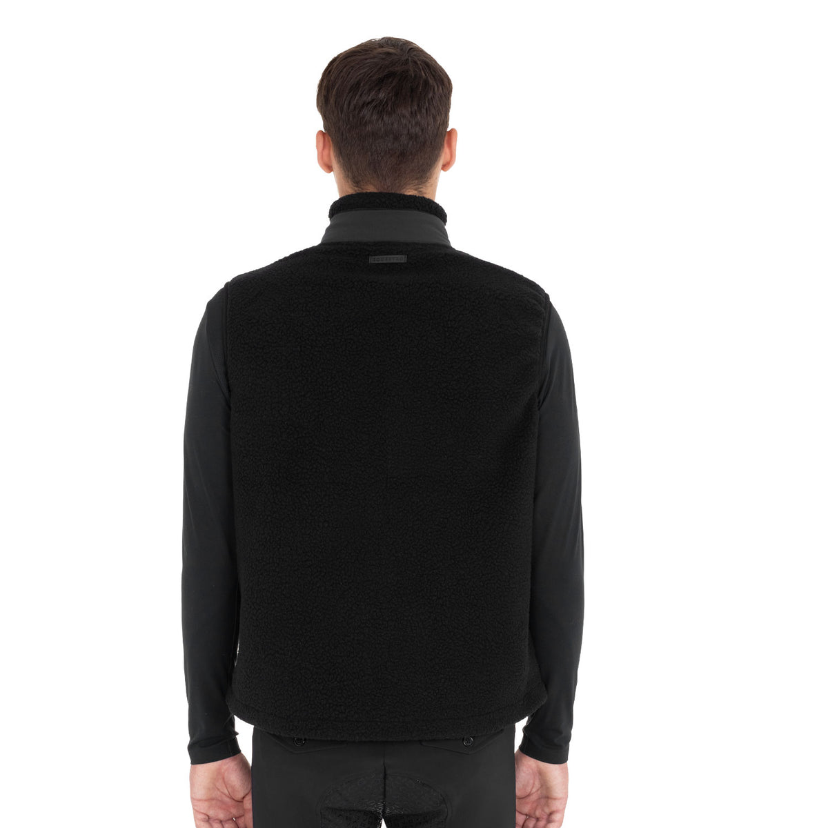 Smanicato uomo in pile teddy con tasca frontale | Abbigliamento | Gilet | Equestro