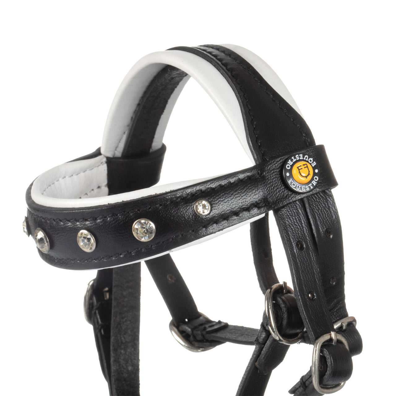 Briglia per Toy horse cuoio e strass |  |  | Equestro
