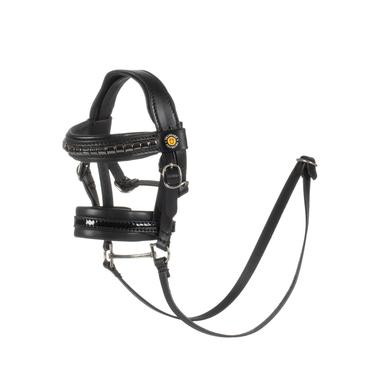 Briglia per Toy horse cuoio e clincher argento |  |  | Equestro