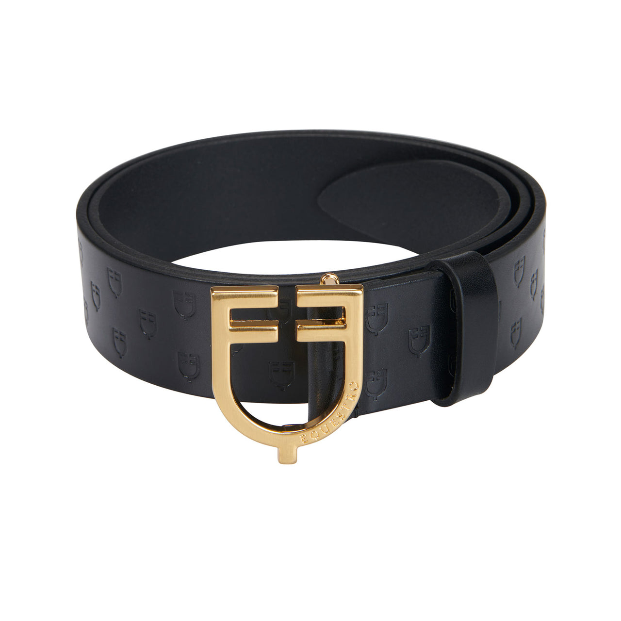 Cintura in cuoio logato con logo a fibbia | Accessori | Accessori | Equestro