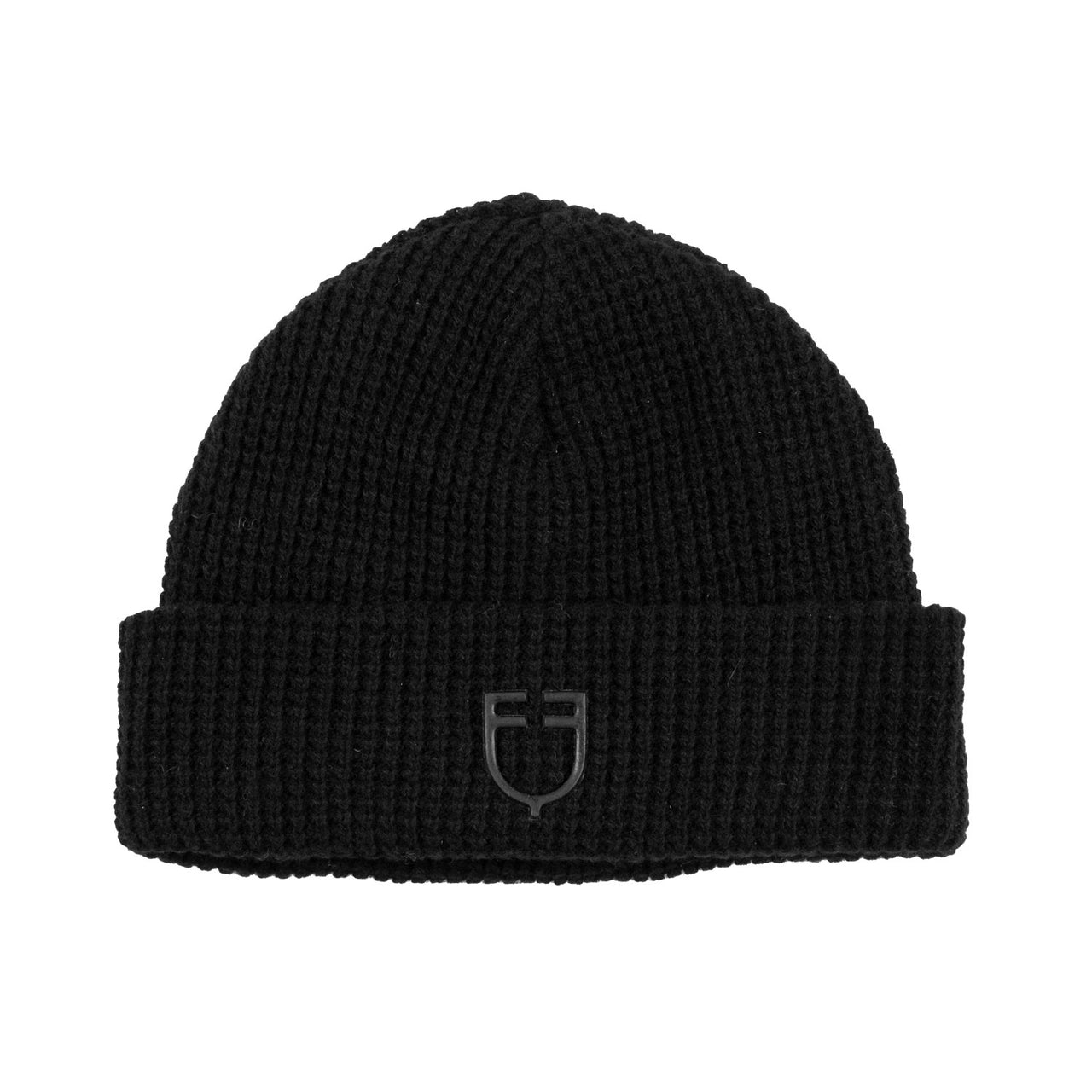 Cuffia unisex lana a costine con logo | Accessori | Accessori | Equestro