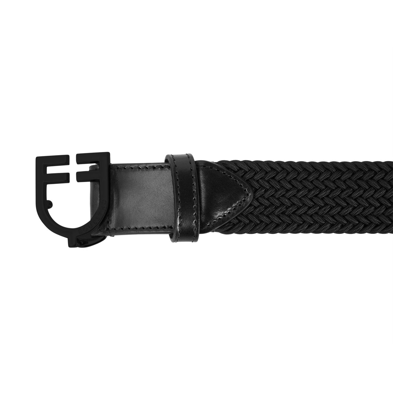 Cintura elastica con fibbia nera e logo | Accessori | Accessori | Equestro