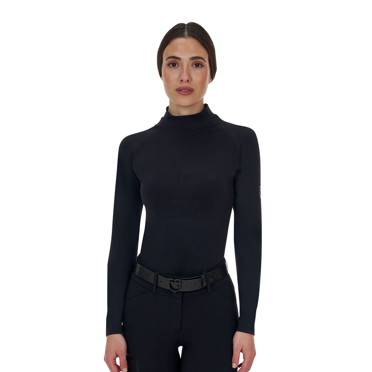 Base layer donna Equestro Ridertechnology manica lunga | Abbigliamento | Polo da Allenamento | Equestro