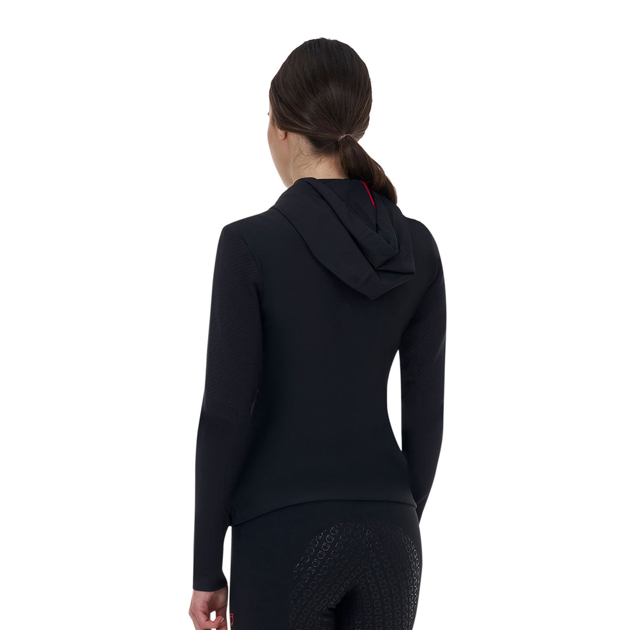 Felpa tecnica donna Equestro Ridertechnology cappuccio | Abbigliamento | Felpe | Equestro