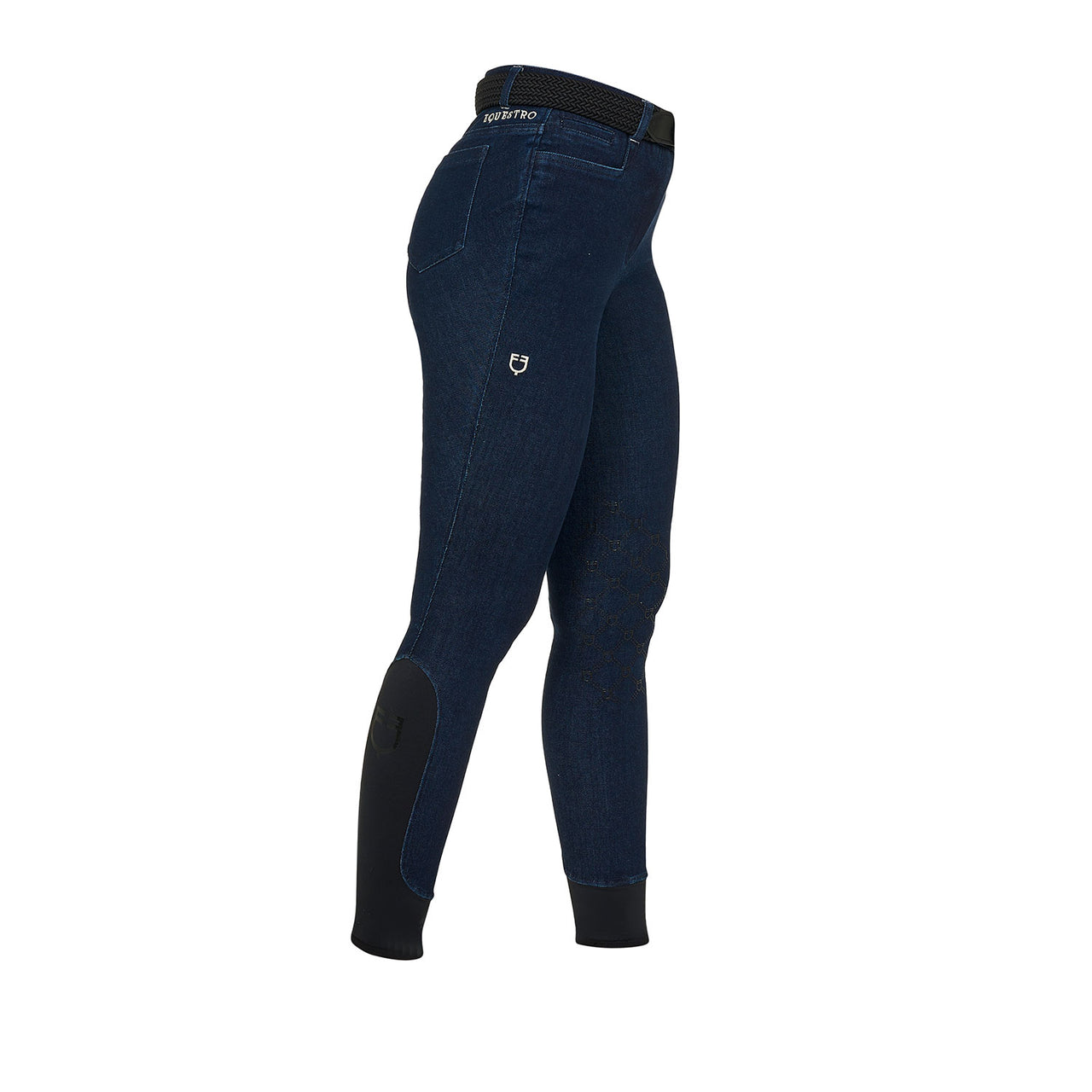 Pantaloni donna in tessuto denim | Abbigliamento | Pantaloni da Equitazione | Equestro