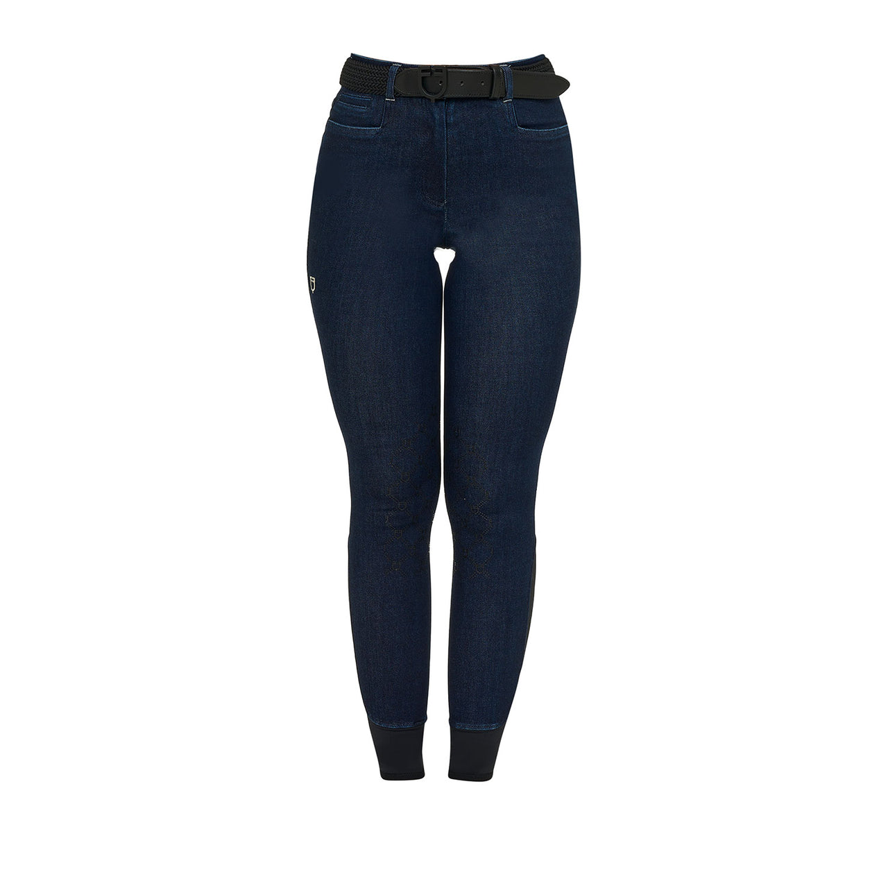 Pantaloni donna in tessuto denim | Abbigliamento | Pantaloni da Equitazione | Equestro